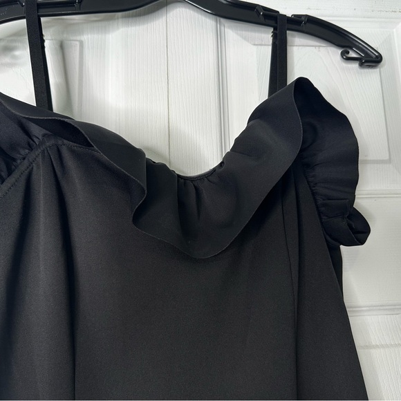 Black Midi Bebe Dress - Picture 2 of 4